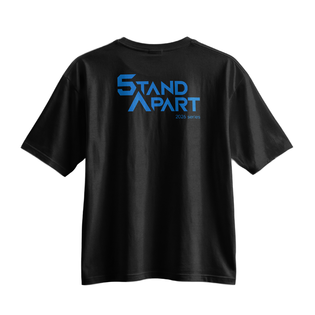 Square Apart T-Shirt ( Black )